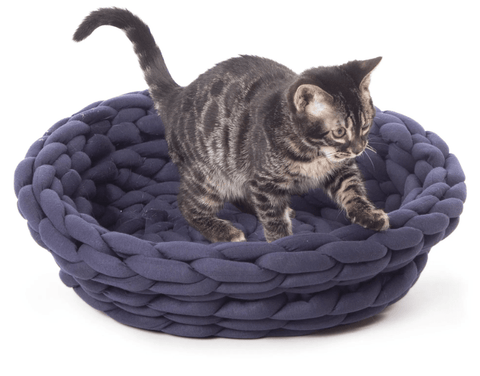 Image of K&H Pet Products Knitted Pet Bed 17″ x 17″ x 4″