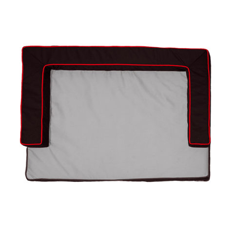 Image of dogPACER XR Extreme Recovery Indoor/Outdoor Premium Bolster Dog Bed, Waterproof, Cooling Memory Foam, Orthopedic Foam, And Charcoal Infused High Density Foam Base Dog Bed