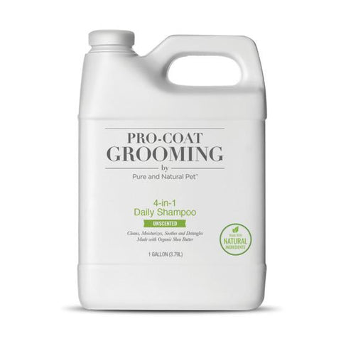 Pro Coat 4 in 1 Daily Shampoo Unscented 1 Gallon