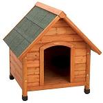 Ware Premium A-Frame Dog House With Vinyl Door Flap Kit