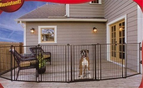 Image of Carlson Super Pet Gate / Yard- 12 feet long, 28" H