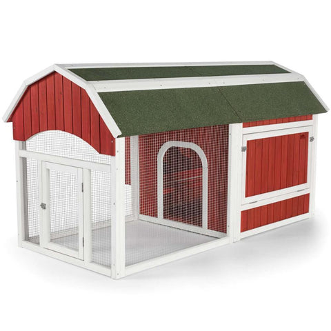 Image of Prevue Pet Products Red Barn Chicken Coop