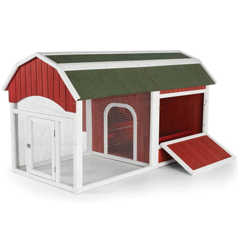 Image of Prevue Pet Products Red Barn Chicken Coop