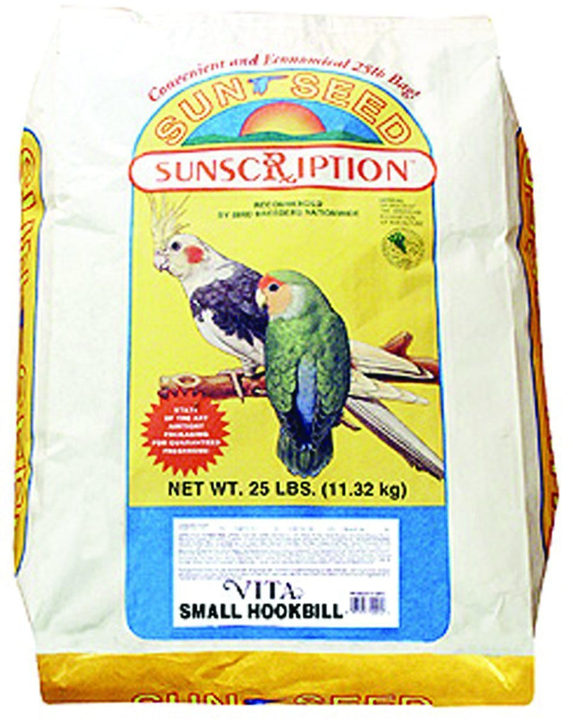 Sunseed Vita Formula Fruit And Veggies Seed Mix For Finches, Parrots, Conures, Cockatoos- 25 lbs. 5.00% Off Auto renew
