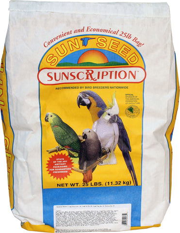 Image of Sunseed Vita Formula Fruit And Veggies Seed Mix For Finches, Parrots, Conures, Cockatoos- 25 lbs. 5.00% Off Auto renew