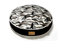 Camouflage White Eco-Friendly Pet Bed - Round