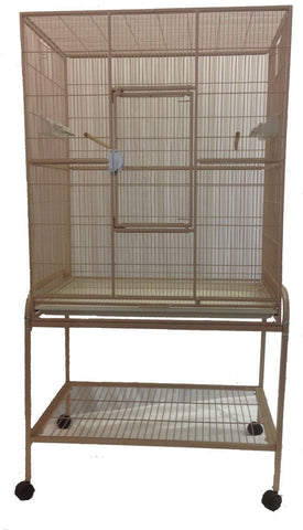 Image of 32"x21"x63" Flight Cage & Stand