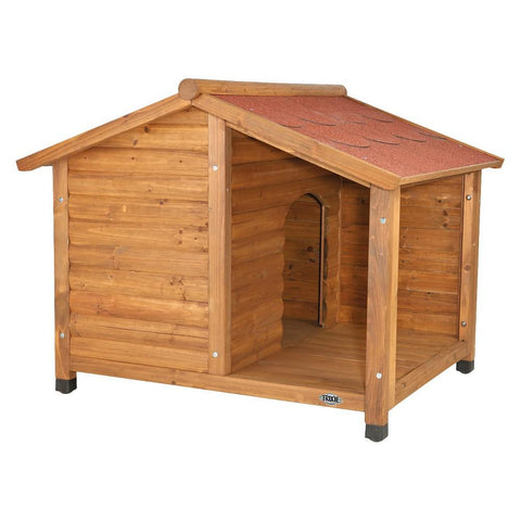 Image of Trixie Pet Natura Lodge Dog House Brown