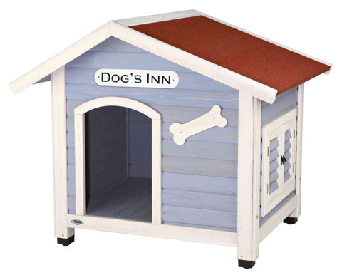 Image of Trixie Pet Natura Dog's Inn Dog House Blue M-L