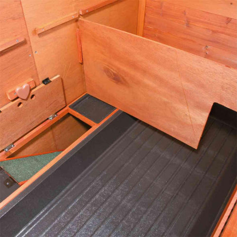 Image of Trixie Pet Natura Rabbit Hutch 2-in-1 with Attic