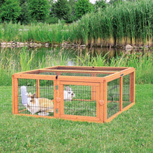 Trixie Pet Natura Rabbit Outdoor Run with Covered Top- M