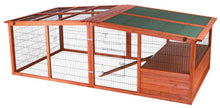 Trixie Pet Natura Rabbit Small Animal Outdoor Run with Covered Top- XL