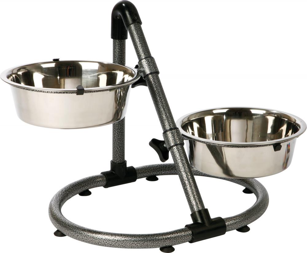 Trixie Dog Bowl with Adjustable Stand