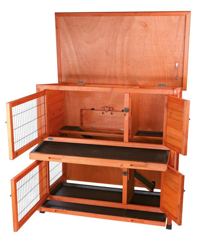 Image of Trixie Pet Natura 2- Story Small Animal Wooden Hutch