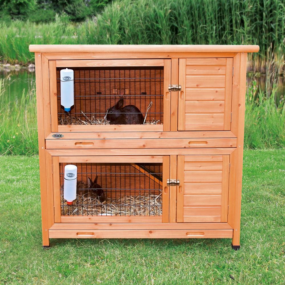 Trixie Pet Natura 2- Story Small Animal Wooden Hutch