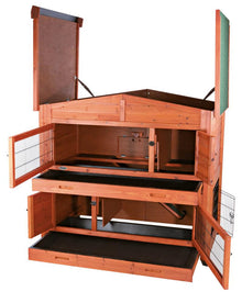 Trixie Pet Natura Rabbit Hutch 2-in-1 with Attic