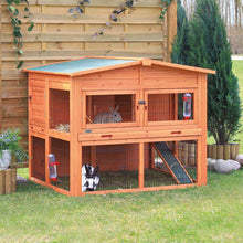 Trixie Natura Rabbit Lodge Hutch with Attic XL