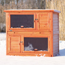 Trixie Natura Rabbit Hutch 2-in-2 with Insulation