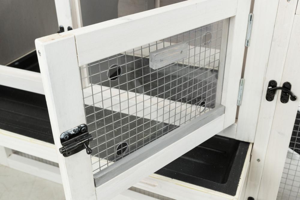 Trixie Natura Insulated Rabbit Hutch Peaked Roof and Run XS