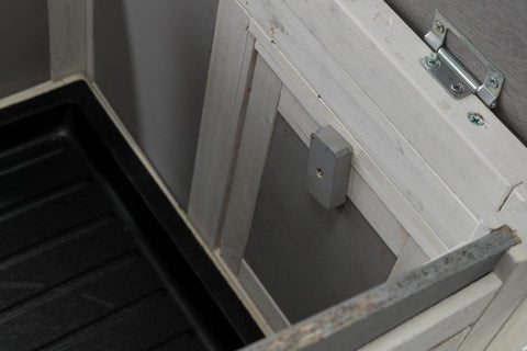 Image of Trixie Natura Insulated Rabbit Hutch Peaked Roof and Run XS