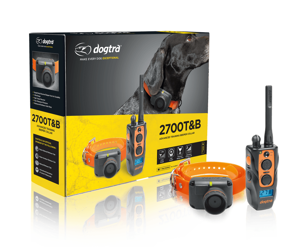 Dogtra 2700 T&B 1-Mile Training & Beeper Collar For 1 Dog