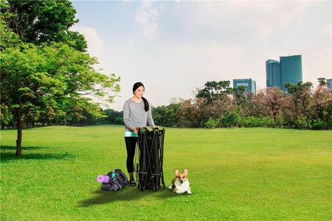 Image of Carlson 8-Panel Portable Pet Pen