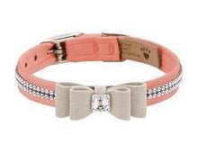 Susan Lanci Designs 2 Row Swarovski Giltmore Crystals Big Bow Collar