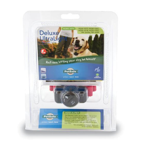 Image of PetSafe In-Ground Deluxe Ultralight Collar PUL-275 + 2 FREE BATTERIES