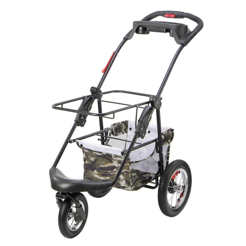 petique dog stroller Petique 5-in-1 Pet Stroller FRAME ONLY (Stainless Steel Tires) – Care About My Pet