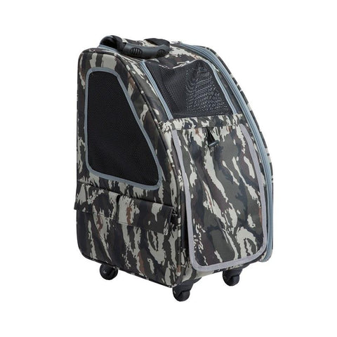 Image of Petique 5-in-1 Pet Stroller (Complete Set with Pet Carrier and Stroller Frame)