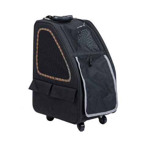 Image of Petique 5-in-1 Pet Stroller (Complete Set with Pet Carrier and Stroller Frame)
