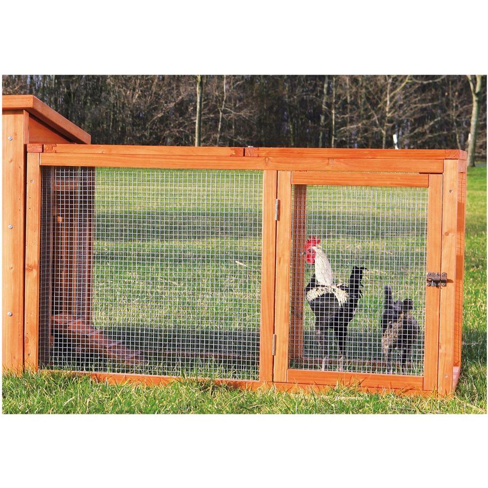 Trixie Pet Natura Chicken Outdoor Run with Covered Top