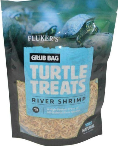 Flukers Grub Bag Turtle Treat - River Shrimp