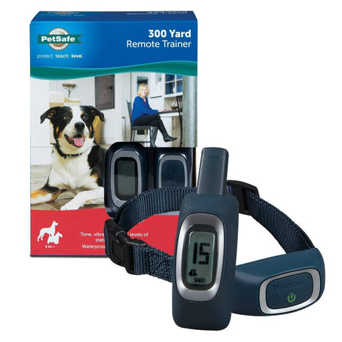 PetSafe 300 Yard Remote Trainer, Dog Training Collar, 3 Modes: Tone,  Vibration, 1-15 Levels of Stimulation