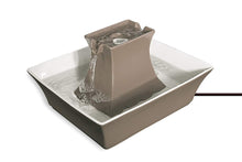 PetSafe Drinkwell Automatic Stoneware Ceramic Pagoda Fountain for Multiple Pets- 70 oz.
