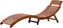 Merry Pet Curved Folding Chaise Lounger