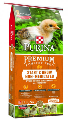 Purina Start & Grow Non-Medicated, 50 lb.