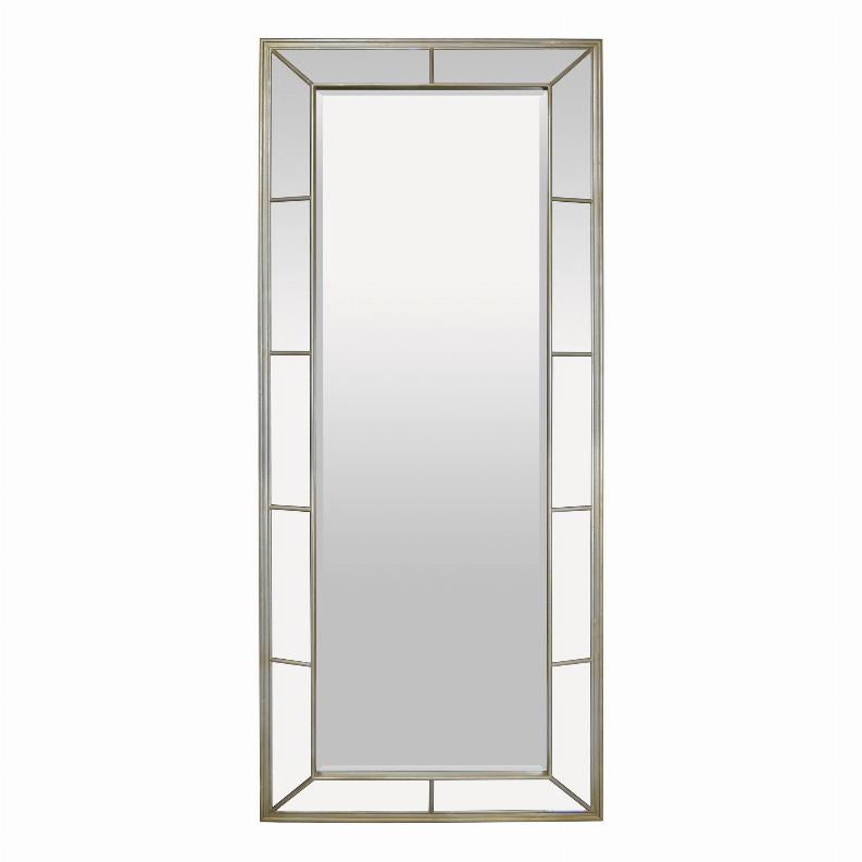 Plutus Brands Wood Mirror in Champagne Wood