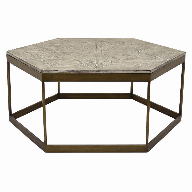Plutus Brands Metal/wood Plant Stand in Gold Metal
