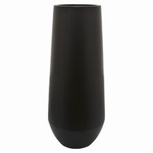 Plutus Brands Standing Planter 47.5" H in Black Resin