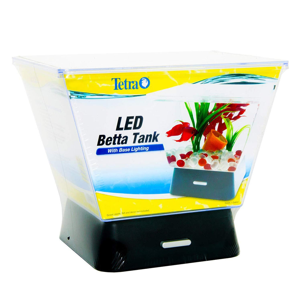 Tetra Betta Tank with LED Base Lighting- 1 Gallon