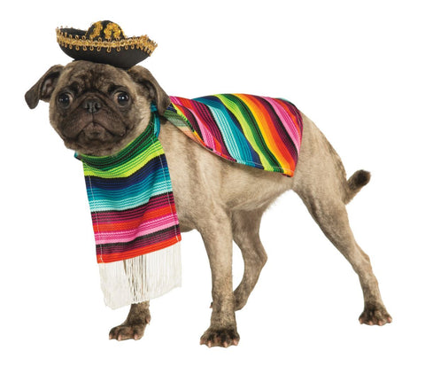 Image of Rubie's Costume Company Mexican Sarape Pet Costume