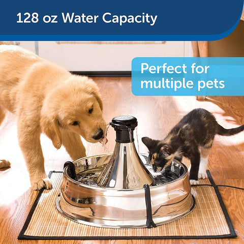 Image of PetSafe 360 Fountain Stainless Steel Fountain Kit For Multiple Pets