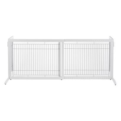 Richell Freestanding Pet Gate HL For Medium Dogs 39.4" to 70.9" Wide