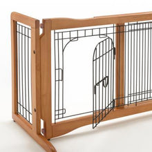 Richell Pet Sitter Freestanding Gate Plus For Dogs Up to 17 lbs