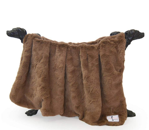 Image of Bella Luxury Faux Fur Dog Blanket