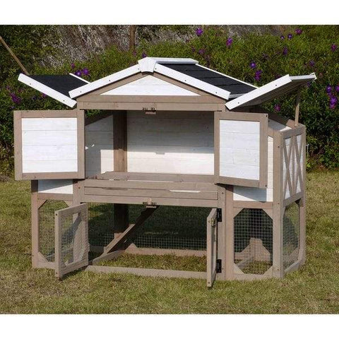 Image of Merry Products & Garden 4-Door Country Style Chicken Coop
