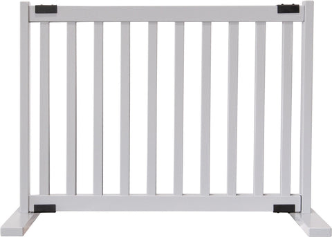 Image of 20" Kensington Series Freestanding Solid Wood Pet Gate- Amish Handcrafted Wood
