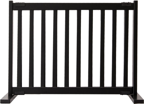 Image of 20" Kensington Series Freestanding Solid Wood Pet Gate- Amish Handcrafted Wood