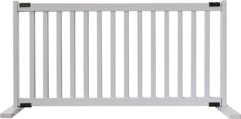 Image of 20" Kensington Series Freestanding Solid Wood Pet Gate- Amish Handcrafted Wood